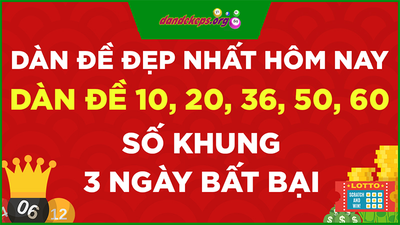 Cách tạo ra dàn đề 36 số khung 3 ngày